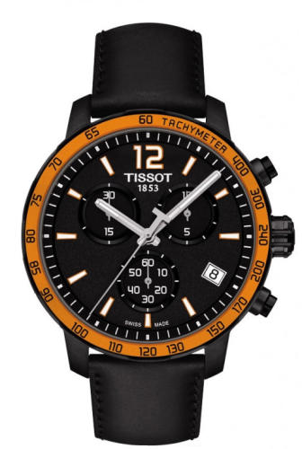 Tissot Quickster Chronograph PVD / Orange